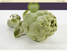 Tablet Screenshot of alcachofabenicarlo.com